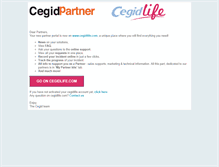 Tablet Screenshot of partners.cegid.com